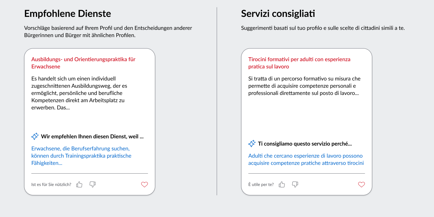 Anteprima servizi proattivi